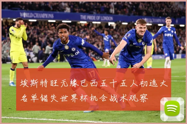 埃斯特旺无缘巴西五十五人初选大名单错失世界杯机会战术观察